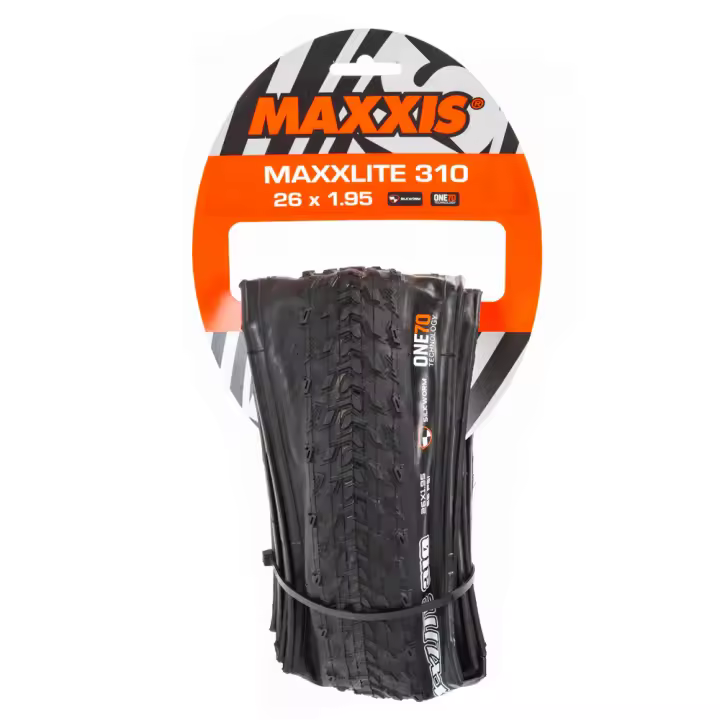 MAXXIS MAXXLITE 310(M310) neumático plegable para bicicleta de montaña 26x1,95 MTB 26 - 1