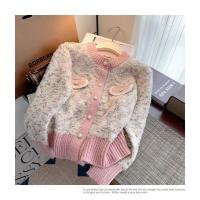 Chaqueta tipo suéter de estilo francés para mujer, cárdigan de punto súper hermoso grueso y de alta gama para otoño e invierno - details 2