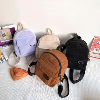 Bolsos de pana pequeños para mujer, Mini mochila para estudiantes, mochilas de moda - details 2