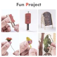 Serie Robotime Rolife: Casa de Madera Miniatura DIY Juegos y Coleccionables - details 14