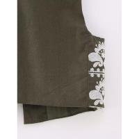 BUNO-2025 Chaleco corto con bordado Floral Vintage para mujer, chaqueta, chalecos de estilo nacional para mujer, chaleco informal elegante, Tops - details 21