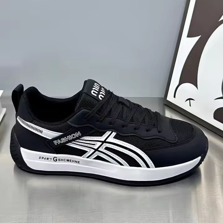 Zapatillas Casuales para Hombres Cortez Ligera y Transpirable de Malla - 1