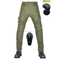 Jeans Militar Verde Pantalones Anti-CAída para Hombres y Mujeres Locomotora de Moda para Ciclistas - details 4