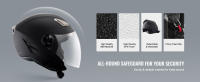SucceBuy Casco de Moto Face, Comunicación Bluetooth, Motocross - details 1