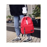 Mochila de nailon de estilo Preppy para estudiantes, bolso escolar informal de Color sólido, grande, de viaje para adolescentes - details 0