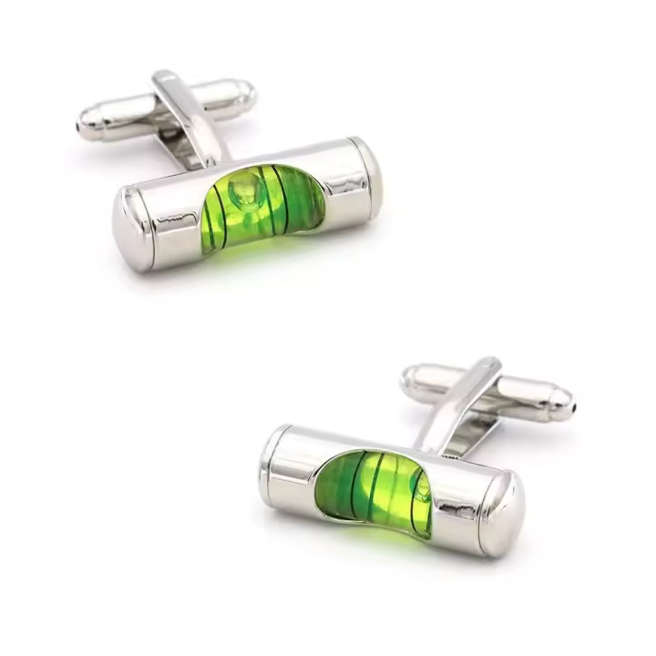 Gemelos de calidad para hombre, hechos de material de latón de alta calidad, color azul, diseño degradado, venta al por mayor y al por menor - 1