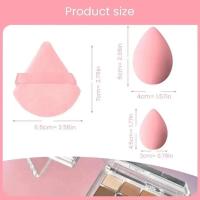 Esponja de maquillaje para licuadora, sombra de base de huevo de belleza con botella de almacenamiento, accesorios para esponja, 12/14 Uds. - details 4
