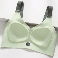 Sujetador Sin Costuras Para Mujer Talla Grande Con Pecho Pequeño Push-up Deporte Yoga Sin Borde Suave Soporte Bra Asa Ajustable - details 6