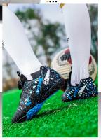 Nuevas zapatillas de fútbol bajas transfronterizas con tacos rotos y hebilla giratoria - details 2