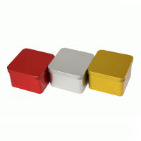 Caja de Almacenamiento de Metal Mini Cuadrada de Hierro Fundido para Dulces Chocolate Regalos Cajas de Té Bol de Sabón Pequeños Artículos Sundries - details 0