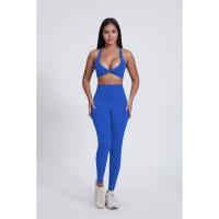 Pantalones de yoga sin costuras de diseño personalizado, cintura alta, control abdominal, leggings para correr y hacer ejercicio, pantalones de entrenamiento multicolor - details 9