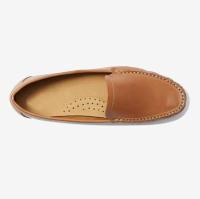 La suela de goma cómoda de alta gama acepta zapatos de cuero informales con logotipo para mujer - details 5