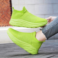 Taburete ultraligero tejido para mujer, zapatos deportivos ultraligeros de gran tamaño, ideal para primavera y otoño - details 17