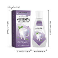 Enjuague bucal de menta, limpieza, cuidado de las manchas bucales, olor a encías, agua fresca y hermosa para los dientes - details 0