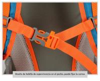 Mochila trekking 40l mujer mochila de senderismo al aire libre - details 38