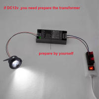 Focos LED Mini luces Led de techo 3W bombillas integradas para vitrina de mostrador de gabinete AC85-265V DC12V - details 2