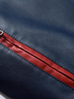 CHAIFENKO Chaqueta de Invierno para Hombres Moda de Ocio de Piel de Vellón Grueso - details 8