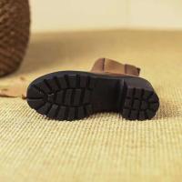 Women's ankle boots with protruding ears, elastic sole, and thick heel - details 3