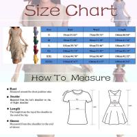 Vestido de mujer de color sólido: vestidos con paneles de gasa de cuello redondo de manga corta para mujer de verano de talla grande - details 0