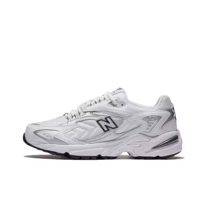 NB 725 Y2K retro, amortiguador, antideslizante, resistente al desgaste, transpirable, zapatillas bajas informales para correr para hombres y apliques LETEN - 1