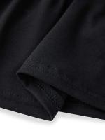 Camiseta elegante de verano Y2k para mujer, camisetas básicas de manga corta con cuello redondo arrugado, ropa de calle estética - details 17