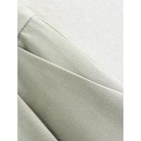 BUNO-traje informal para mujer, Chaqueta corta con bolsillos y cuello vuelto, pantalones elegantes de pierna ancha, moda urbana, primavera y verano, 2025 - details 16