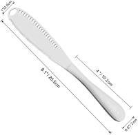 Cuchillo de Mantequilla Walfos de Acero Inoxidable Utensilio de Corte para Desayuno Herramienta para Tartas y Toast Producido en China - details 4