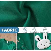 Monos de Conejo y Koala para Bebé 2pcs Comodos para Primavera y Otoño Ropa de Niño de Vestido Cultural - details 1