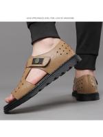 Sandalias Transpirables para Hombre Zapatos de Playa Casuales de Moda Romana Punta Abierta - details 0