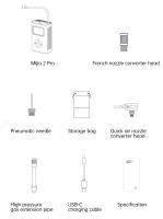 Xiaomi Mijia 2Pro Soplador de Aire Eléctrico Portátil Alta Presión, Adecuado para Motocicletas, Coches, Fútbols - details 12