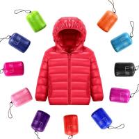 Chaqueta de Invierno Ligera y Portátil con Capucha Down de Pato para Niños - details 3