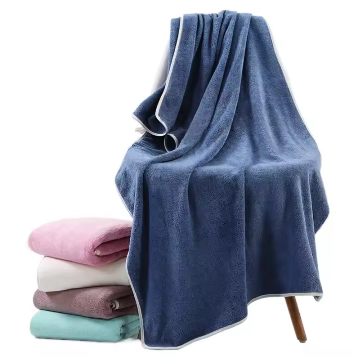 Toallas de baño para el cuerpo, Toalla de microfibra para gimnasio, bata de ducha deportiva para spa Beath - 1