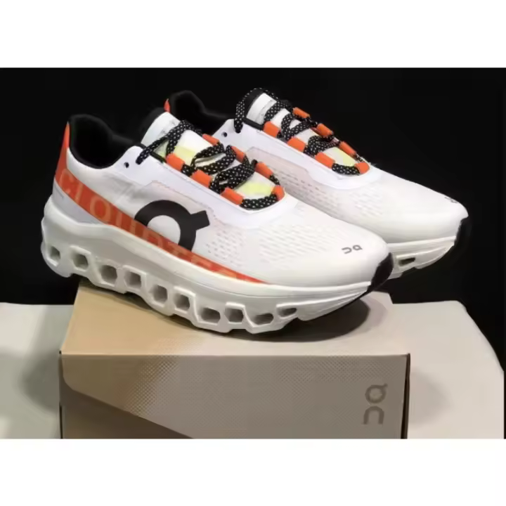 Tendencia casual On hombres y mujeres zapatillas rebote transpirable zapatos largos running - 1
