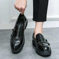 Producto más vendido 2024 Zapatos casuales de cuero genuino para hombres de lujo Estilo italiano de fiesta o oficina - details 12