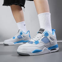 Zapatillas de baloncesto transpirables para hombre y mujer, zapatos deportivos de PU, moda urbana, alta calidad, 2025 - details 4