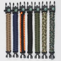 Pulsera de Supervivencia de Emergencia 4 en 1 para Hombres Pulsera de Cuerda de Paracord con Silbato, Brújula, Rescate al Aire Libre - details 4