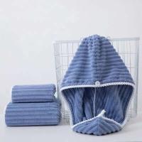 Pañuelo de Secado de Cabello de Secado Rápido Grueso y Súper Absorbente para Mujeres - details 10