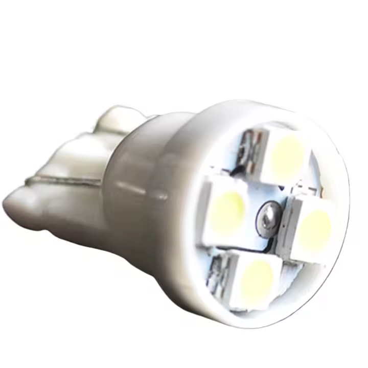 Lámparas de Placa de Matrícula de Coche Blancas Ahorradoras de Energía Universal T10 - 1