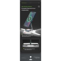 Cargador inalámbrico 3 en 1 para iPhone 14, 13, 12 Pro Max, estación de carga inalámbrica Qi para Apple Watch 7, 6, 5, Airpods Pro 2 - details 6