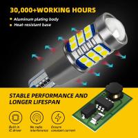 2 uds luz LED de marcha atrás lámpara de respaldo Canbus para el coche BA15S P21W W16W T15 W21W 7440 3156 P27W H6W BAX9S 64132 H21W BAY9S 64136 - details 2