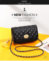 FOXER-Bolso cruzado de cuero dividido para mujer, bandolera de hombro con solapa, a la moda - details 0