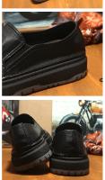 Zapatos de cuero de vaca puro de alta gama, cuero genuino, suela suave y transpirable de piel de vaca de primera capa. - details 10