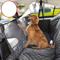 Funda 100% impermeable para el asiento del coche del perro, con ventana de malla, antiarañazos, antideslizante - details 5