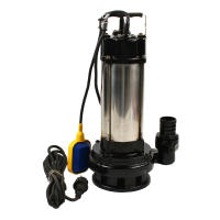 Bomba sumergible para aguas residuales, 1500W, acero inoxidable, 6m, cable de alimentación con flotador - details 5
