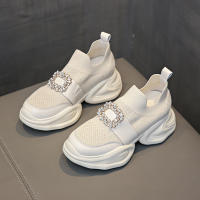 Zapatos de Malla Transpirable para Mujer con Suela Gruesa Altura Intermedia Aumentable - details 5