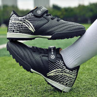 Zapatos de fútbol para niños, botas de fútbol TF de cuero antideslizante - details 6