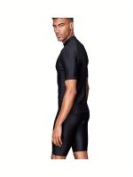 Trajes de buceo de 2 piezas para hombre, de color liso, cómodos para deportes acuáticos - details 5
