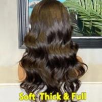 thick long body wave wig