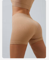 Traje de Fitness para Mujeres Ropa Deportiva de Yoga Pantalones Leggings Sujetador Deportivo Traje de Cintura Alta Shorts para Entrenamiento con Secado Rápido Material de Nylon - details 12