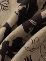 Camisa informal de algodón con estampado de hojas y flores para hombre, camisa de manga corta, ropa masculina para verano - details 1